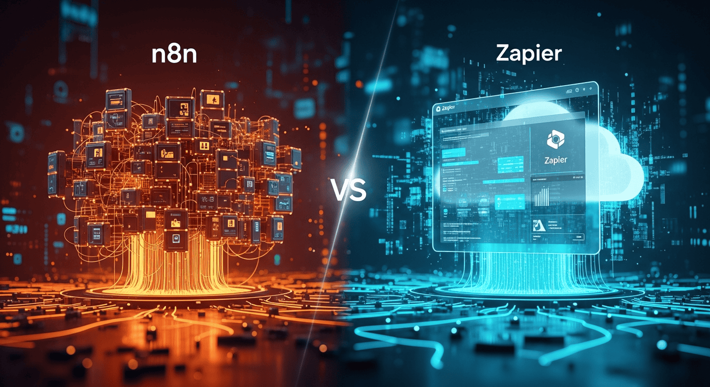 n8n vs Zapier: o duelo entre controle e conveniência na nova era dos agentes de IA