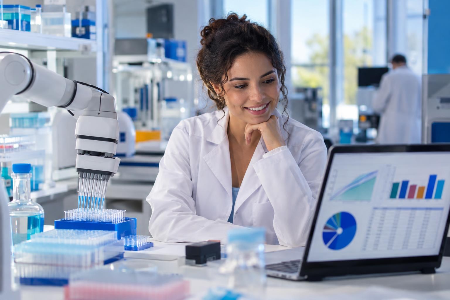 Automação de laboratórios com IA: o que a Opentrons ensina